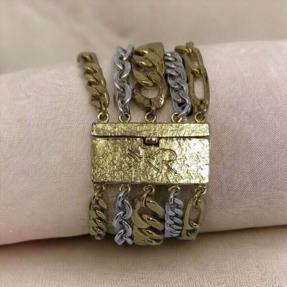 Silpada Tough Luxe Bracelet From The K‎ & R Collection - Picture 1 of 5
